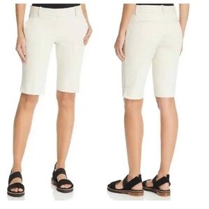 Theory Shorts Womens Size 8 Palmer Light Linen